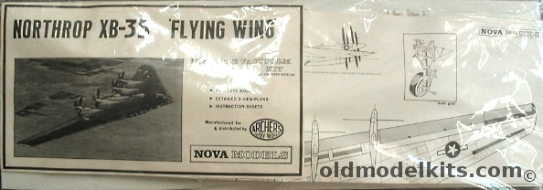 Nova 1/72 Northrop XB-35 Flying Wing - Bagged plastic model kit